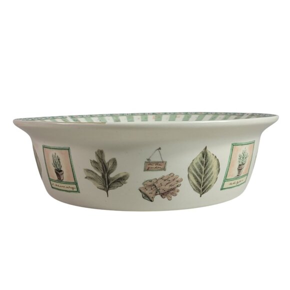 Pfaltzgraff Naturewood Round Serving Bowl Baking Casserole Stoneware Made in USA - Picture 3 of 11